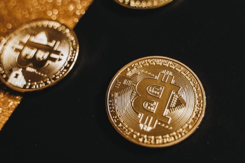 close up shot of gold coins