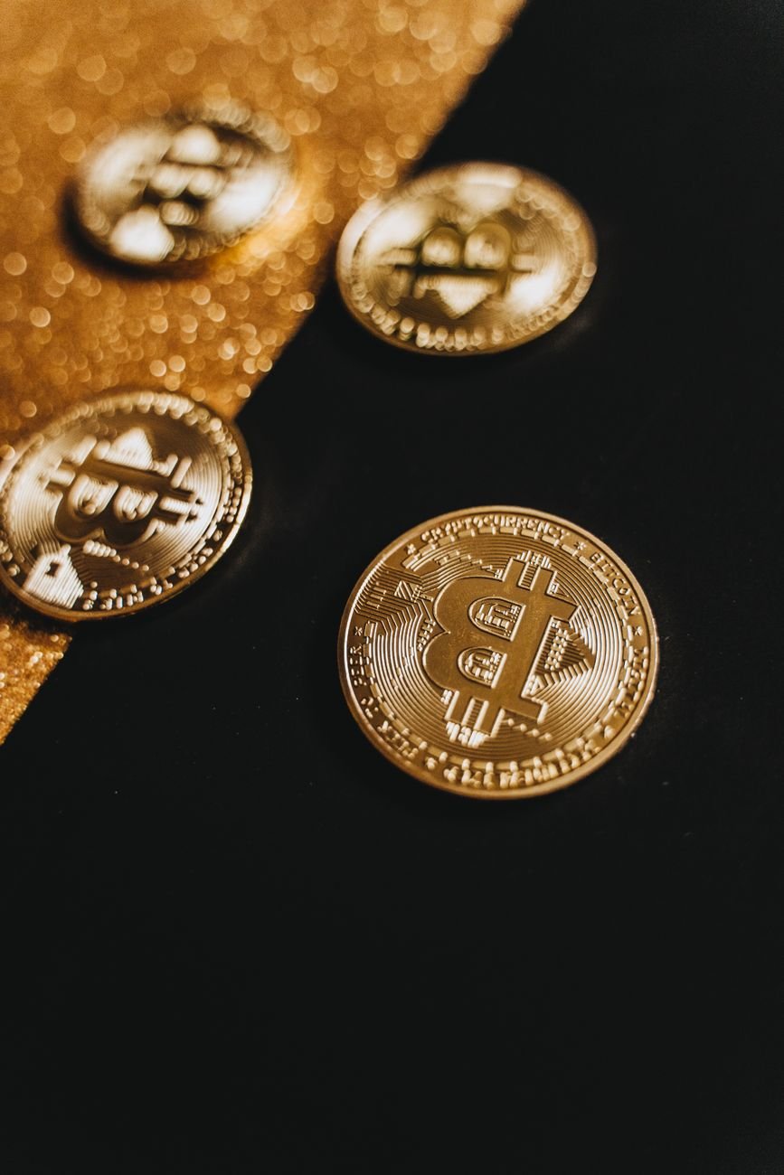 close up shot of gold coins